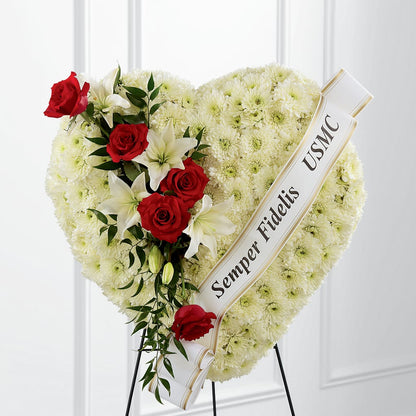 Heartfelt Hero Standing Heart –  Laurie Clark Designs, Thamesville ON