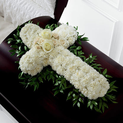 Peaceful Memories Casket Spray (Standard) –  Laurie Clark Designs, Thamesville ON