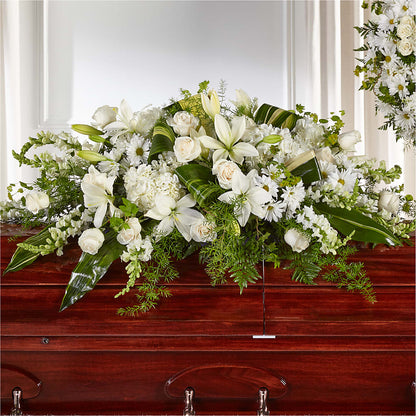 Abundance Casket Spray –  Laurie Clark Designs, Thamesville ON