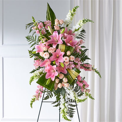 Elegant Embrace Standing Spray –  Laurie Clark Designs, Thamesville ON