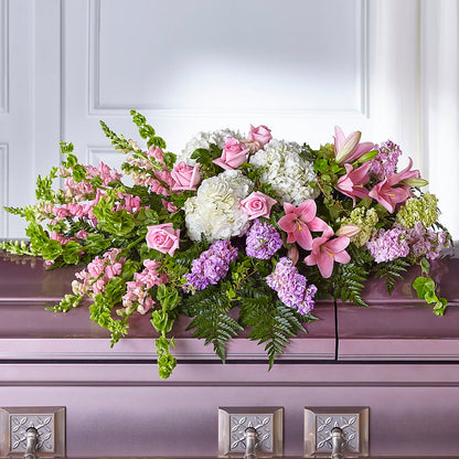 Life's Gratitude Casket Spray –  Laurie Clark Designs, Thamesville ON