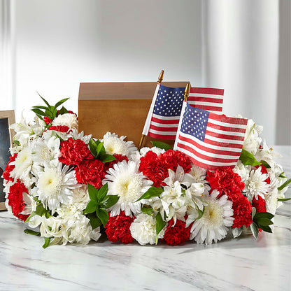 Spirit of Patriotism Cremation Adornment –  Laurie Clark Designs, Thamesville ON