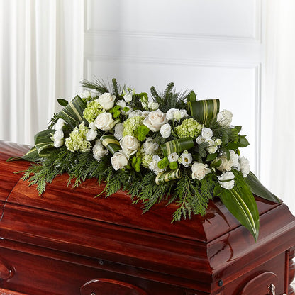 Hopeful Gesture Casket Spray –  Laurie Clark Designs, Thamesville ON