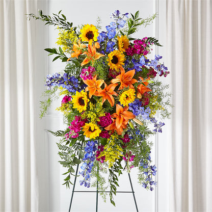 Sunlit Memories Standing Spray (Standard) –  Laurie Clark Designs, Thamesville ON