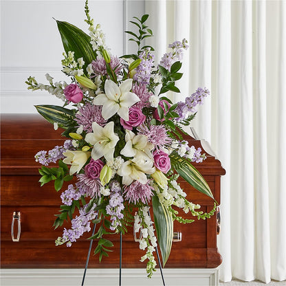 Grateful Hearts Standing Spray –  Laurie Clark Designs, Thamesville ON