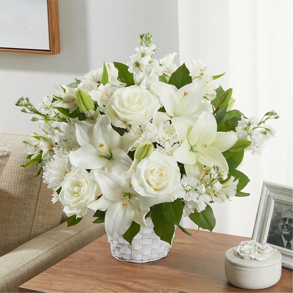 Peaceful Reflections Arrangement –  Laurie Clark Designs, Thamesville ON
