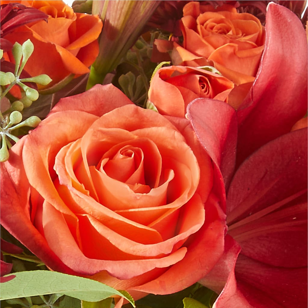 Crimson Leaves Bouquet –  Laurie Clark Designs, Thamesville ON