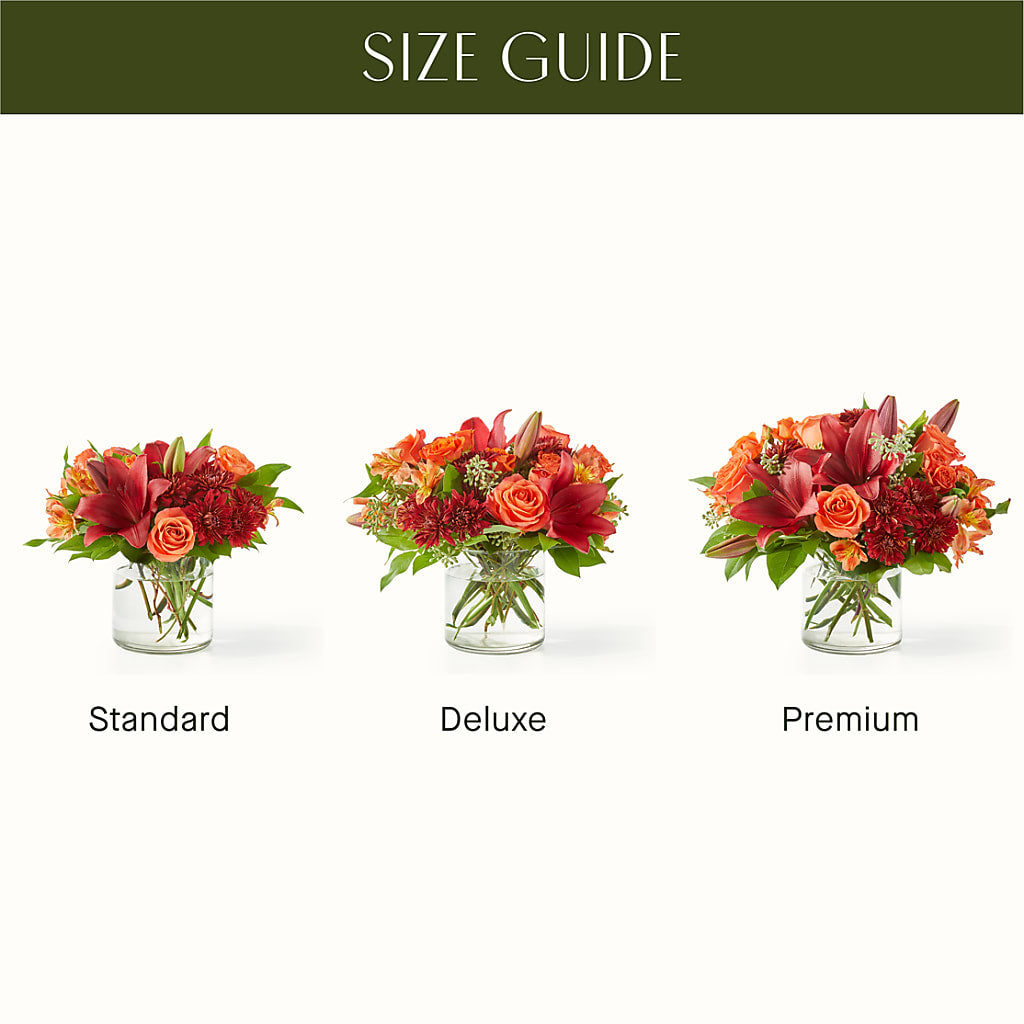 Crimson Leaves Bouquet –  Laurie Clark Designs, Thamesville ON