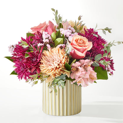 Berry Cobbler Bouquet with Ivory Vase –  Laurie Clark Designs, Thamesville ON