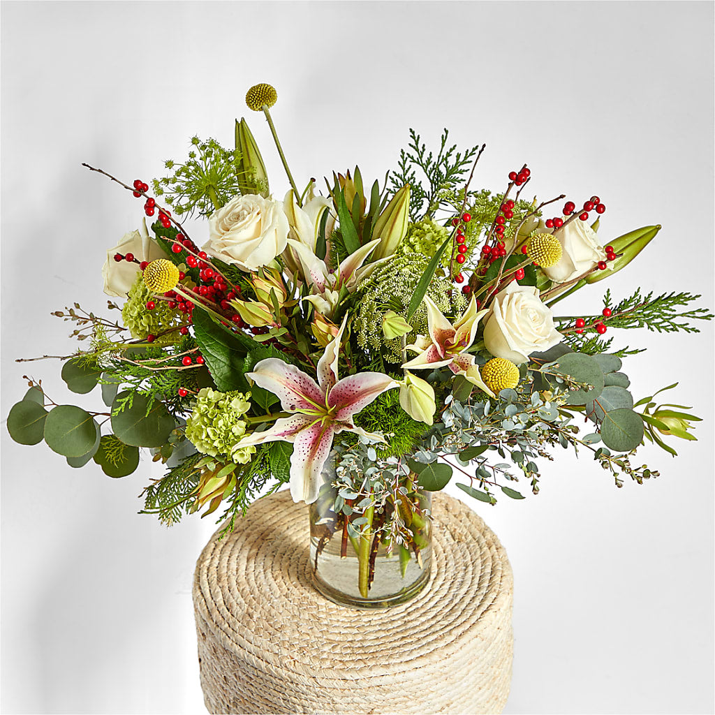 Berry & Bright Bouquet –  Laurie Clark Designs, Thamesville ON