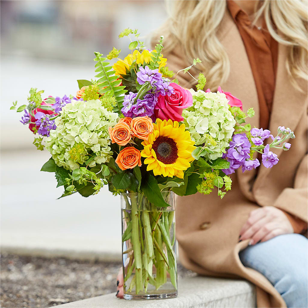 Vibrant Greetings Bouquet –  Laurie Clark Designs, Thamesville ON