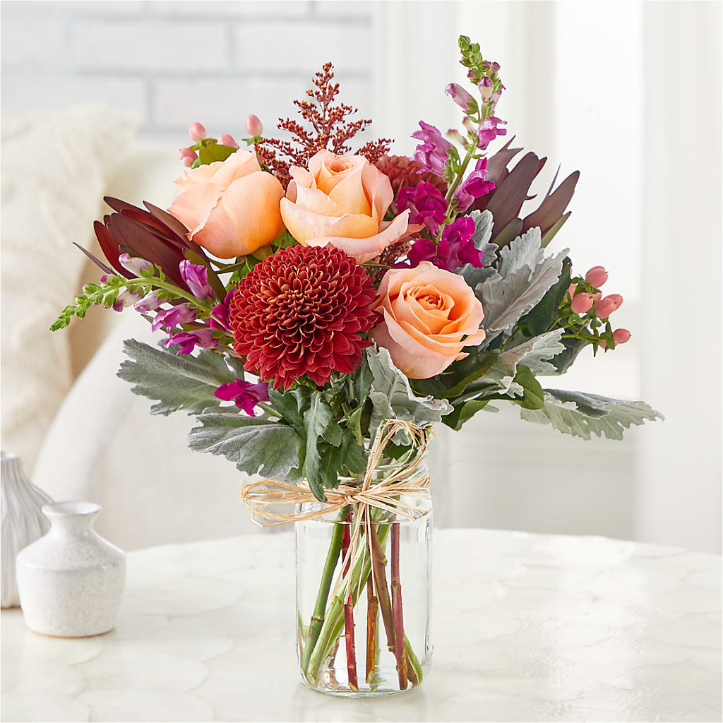 Moody Hues Bouquet –  Laurie Clark Designs, Thamesville ON