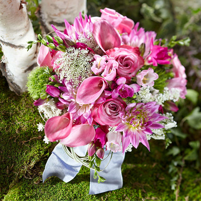 Pink Profusion Bouquet –  Laurie Clark Designs, Thamesville ON