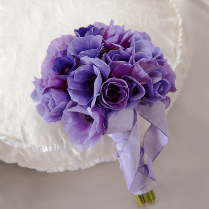 Purple Passion Bouquet –  Laurie Clark Designs, Thamesville ON