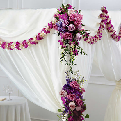 Color & Light Chuppah Decor –  Laurie Clark Designs, Thamesville ON