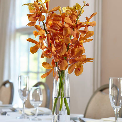 Orange Mokara Bud Vase –  Laurie Clark Designs, Thamesville ON