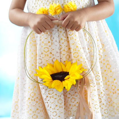 Sweet Sunshine Flower Girl Bouquet –  Laurie Clark Designs, Thamesville ON