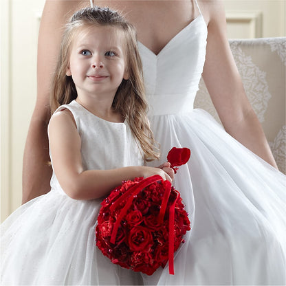 Pure at Heart Flower Girl Arrangement –  Laurie Clark Designs, Thamesville ON