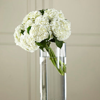 White Hydrangea Hand-Tied Bouquet –  Laurie Clark Designs, Thamesville ON