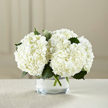 White Hydrangea Bouquet –  Laurie Clark Designs, Thamesville ON